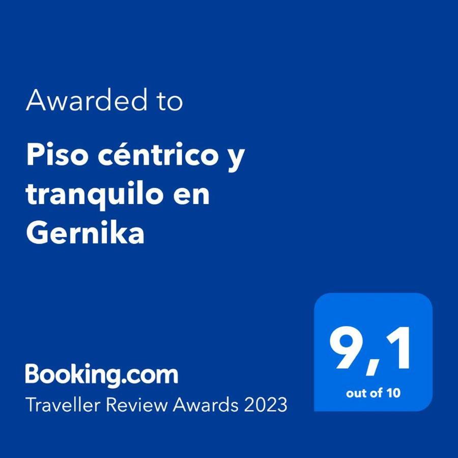 Апартаменты Piso Centrico Y Tranquilo En Gernika Экстерьер фото